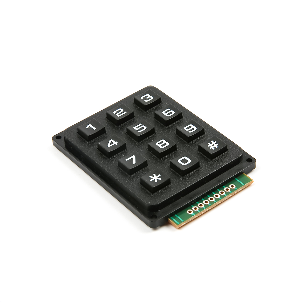 Клавиатура 3X4, черная